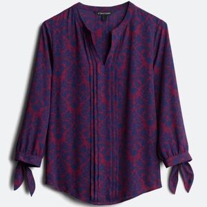 Melissa Tie Sleeve Detail Blouse